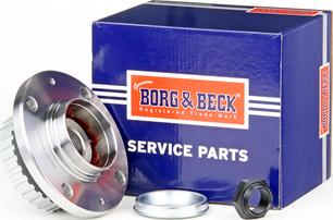 Borg & Beck BWK730 - Комплект підшипника маточини колеса autozip.com.ua