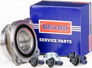 Borg & Beck BWK732 - Комплект підшипника маточини колеса autozip.com.ua