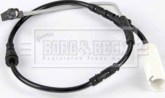 Borg & Beck BWL3138 - Сигналізатор, знос гальмівних колодок autozip.com.ua