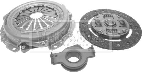 Borg & Beck HK9810 - Комплект зчеплення autozip.com.ua