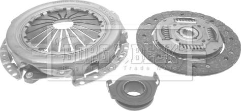 Borg & Beck HK9366 - Комплект зчеплення autozip.com.ua