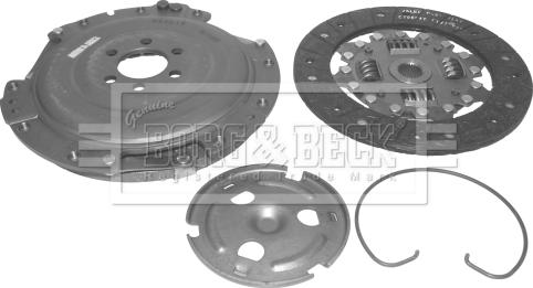 Borg & Beck HK6484 - Комплект зчеплення autozip.com.ua