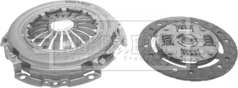 Borg & Beck HK6565 - Комплект зчеплення autozip.com.ua