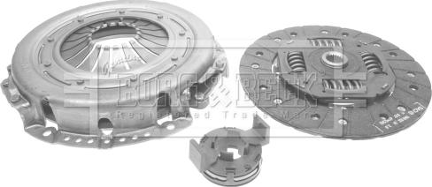Borg & Beck HK6655 - Комплект зчеплення autozip.com.ua