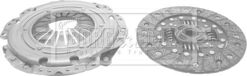 Borg & Beck HK6629 - Комплект зчеплення autozip.com.ua