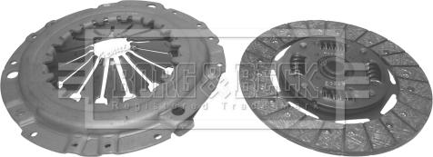 Borg & Beck HK6847 - Комплект зчеплення autozip.com.ua