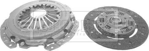 Borg & Beck HK6309 - Комплект зчеплення autozip.com.ua