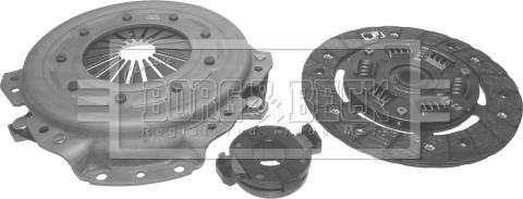 Borg & Beck HK6209 - Комплект зчеплення autozip.com.ua