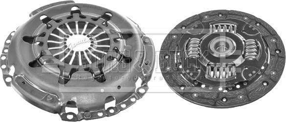 Borg & Beck HK2498 - Комплект зчеплення autozip.com.ua