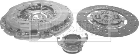 Borg & Beck HK2452 - Комплект зчеплення autozip.com.ua
