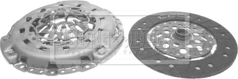 Borg & Beck HK2412 - Комплект зчеплення autozip.com.ua