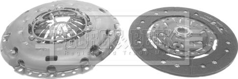 Borg & Beck HK2512 - Комплект зчеплення autozip.com.ua
