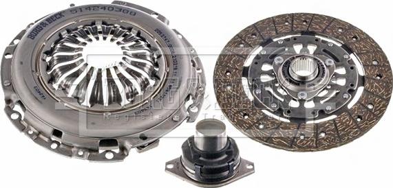 Borg & Beck HK2525 - Комплект зчеплення autozip.com.ua