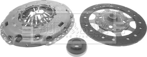Borg & Beck HK2528 - Комплект зчеплення autozip.com.ua