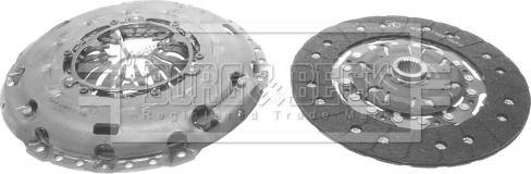 Borg & Beck HK2600 - Комплект зчеплення autozip.com.ua