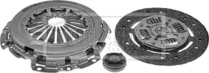 Borg & Beck HK2630 - Комплект зчеплення autozip.com.ua