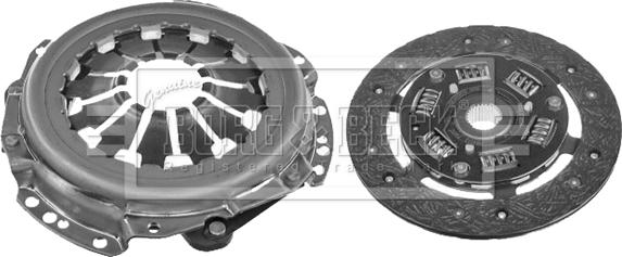 Borg & Beck HK2048 - Комплект зчеплення autozip.com.ua