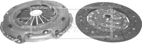 Borg & Beck HK2002 - Комплект зчеплення autozip.com.ua