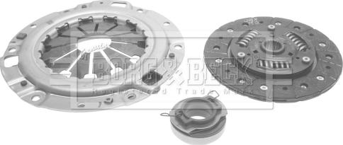Borg & Beck HK2125 - Комплект зчеплення autozip.com.ua