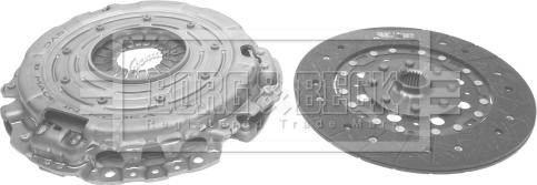 Borg & Beck HK2363 - Комплект зчеплення autozip.com.ua