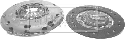 Borg & Beck HK2312 - Комплект зчеплення autozip.com.ua