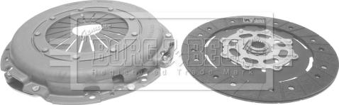 Borg & Beck HK2258 - Комплект зчеплення autozip.com.ua