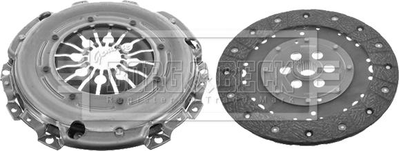 Borg & Beck HK2264 - Комплект зчеплення autozip.com.ua