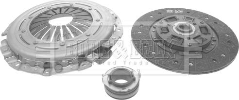 Borg & Beck HK2217 - Комплект зчеплення autozip.com.ua