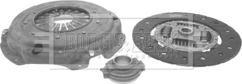 Borg & Beck HK2275 - Комплект зчеплення autozip.com.ua