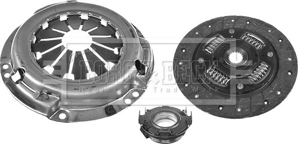 Borg & Beck HK7468 - Комплект зчеплення autozip.com.ua