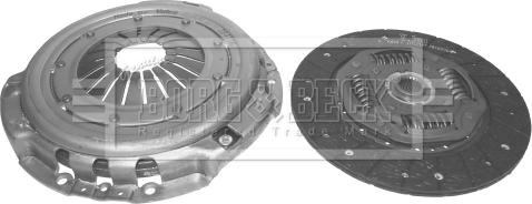 Borg & Beck HK7675 - Комплект зчеплення autozip.com.ua