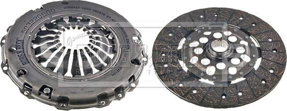 Borg & Beck HK7334 - Комплект зчеплення autozip.com.ua