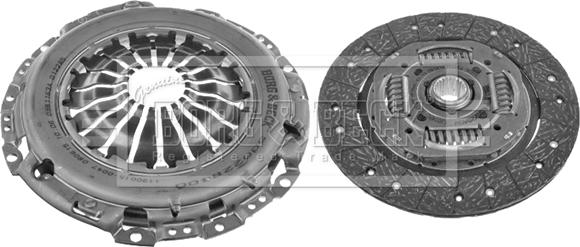 Borg & Beck HKR1003 - Комплект зчеплення autozip.com.ua