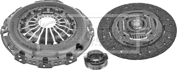 Borg & Beck HKR1038 - Комплект зчеплення autozip.com.ua