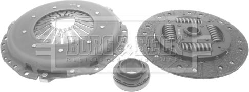 Borg & Beck HKR1037 - Комплект зчеплення autozip.com.ua