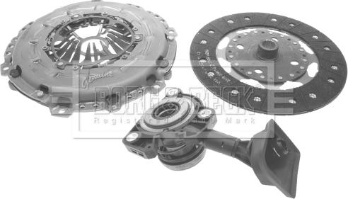Borg & Beck HKT1515 - Комплект зчеплення autozip.com.ua