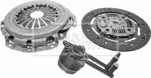 Borg & Beck HKT1078 - Комплект зчеплення autozip.com.ua