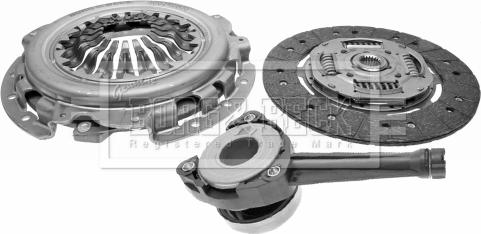 Borg & Beck HKT1147 - Комплект зчеплення autozip.com.ua