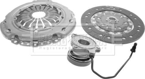 Borg & Beck HKT1346 - Комплект зчеплення autozip.com.ua