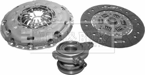 Borg & Beck HKT1293 - Комплект зчеплення autozip.com.ua