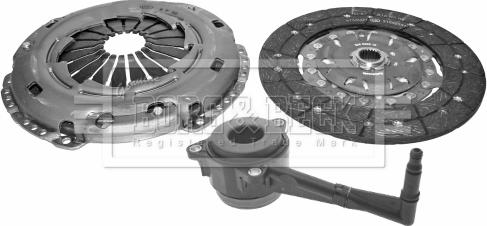 Borg & Beck HKT1251 - Комплект зчеплення autozip.com.ua
