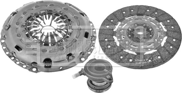 Borg & Beck HKT1288 - Комплект зчеплення autozip.com.ua