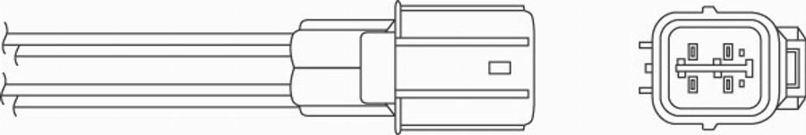 BorgWarner (BERU) 0 824 010 155 - Лямбда-зонд, датчик кисню autozip.com.ua