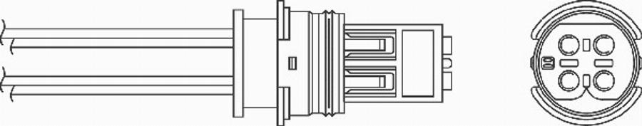 BorgWarner (BERU) 0 824 010 179 - Лямбда-зонд, датчик кисню autozip.com.ua