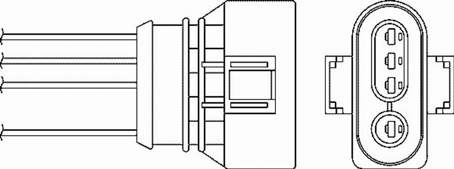 BorgWarner (BERU) 0 824 010 294 - Лямбда-зонд, датчик кисню autozip.com.ua