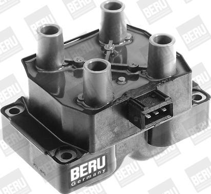 BorgWarner (BERU) ZS233 - Котушка запалювання autozip.com.ua