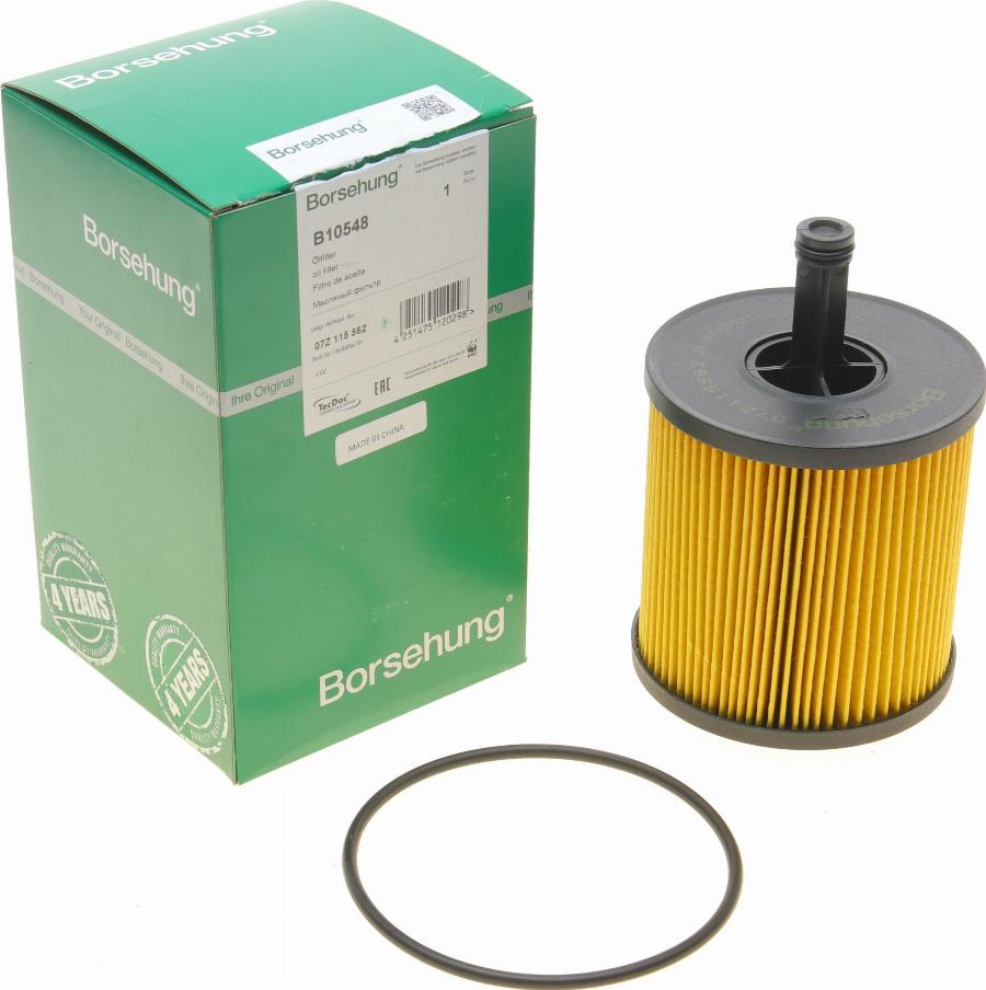 Borsehung B10548 - Масляний фільтр autozip.com.ua