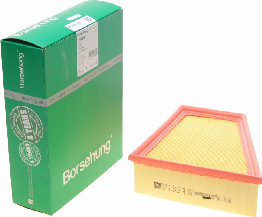 Borsehung B10512 - Повітряний фільтр autozip.com.ua