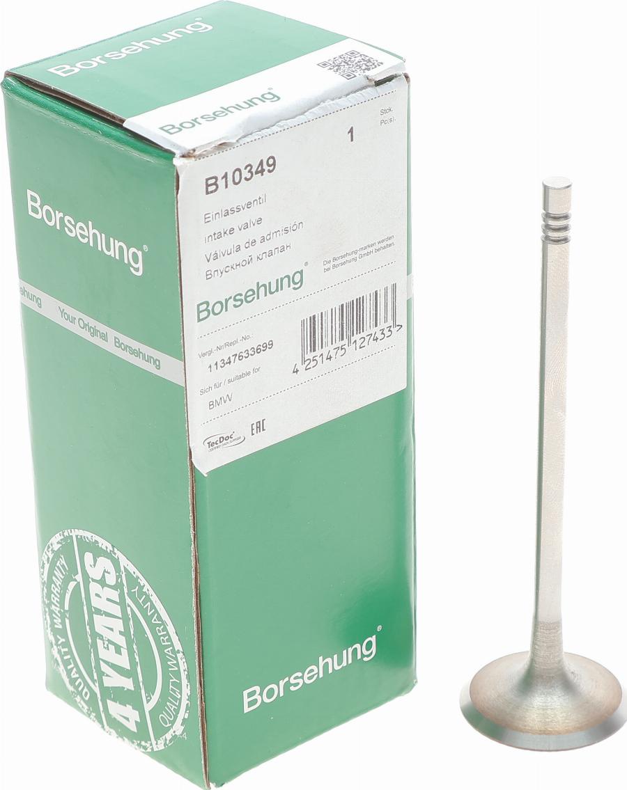 Borsehung B10349 - Впускний клапан autozip.com.ua