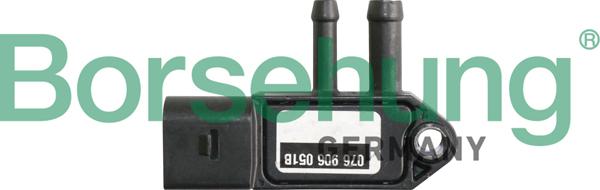 Borsehung B11884 - Датчик тиску подачі палива VAG Octavia III 1.6-2.0 -Golf V 1.4-2.0 -Passat B6-B7 autozip.com.ua